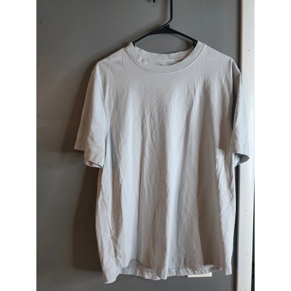 Abercrombie & Fitch Mens Classic Polished Tee Light Blue Crewneck T-Shirt Large